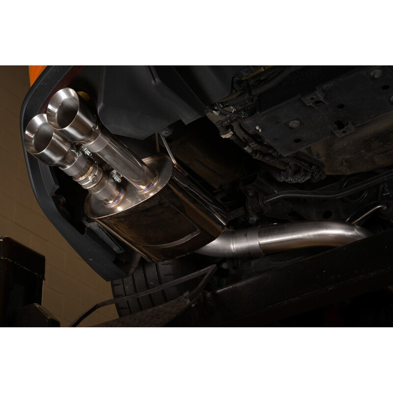 Cobra Sport Valved Cat Back Exhaust System for Ford Mustang GT V8 5.0L (2015-18, Ø3")