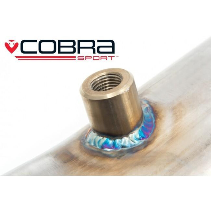Cobra Sport Valved Cat Back Exhaust System for Ford Fiesta ST MK8