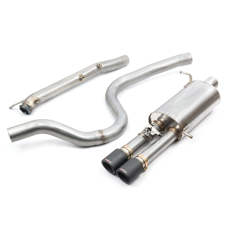 Cobra Sport Valved Cat Back Exhaust System for Ford Fiesta ST MK8