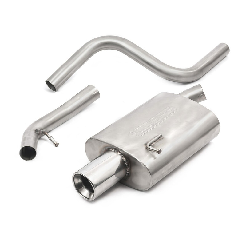 Cobra Sport Cat Back Exhaust System for Ford Fiesta ST150 MK6