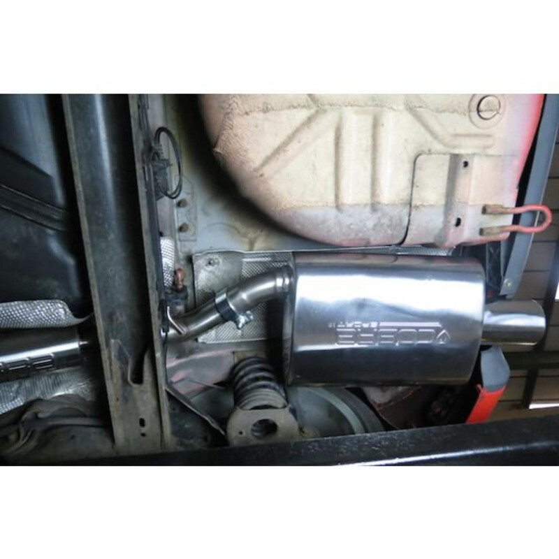 Cobra Sport Cat Back Exhaust System for Ford Fiesta ST150 MK6