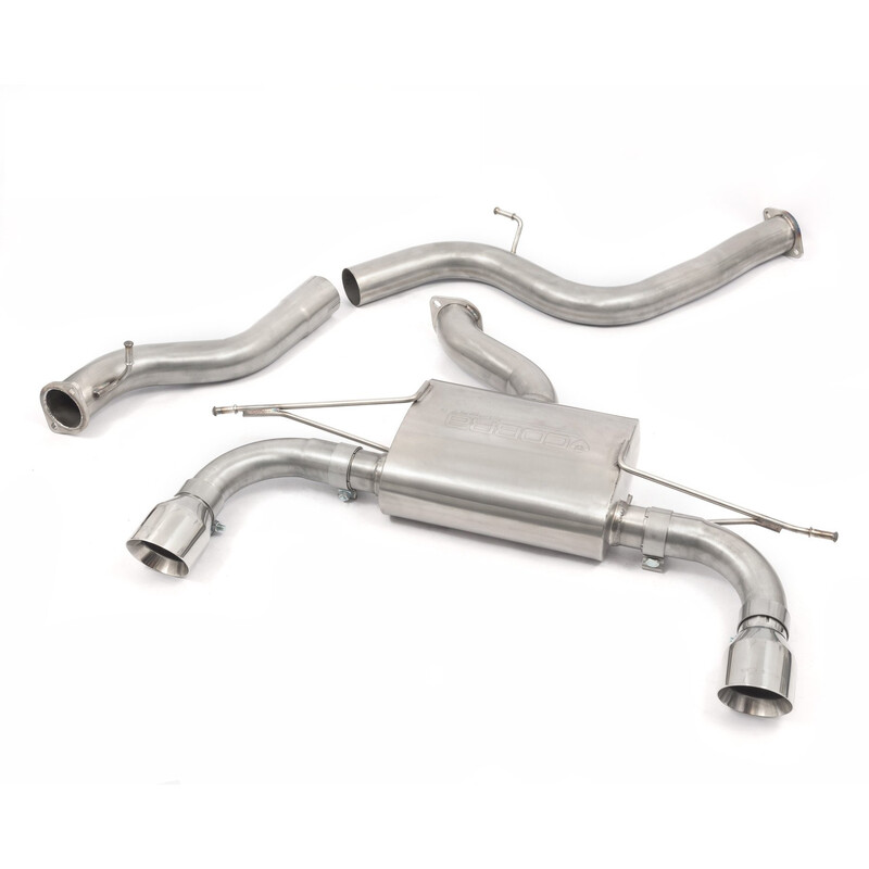 Cobra Sport Cat Back Exhaust System for Ford Focus ST225 MK2