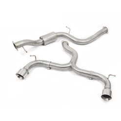 Cobra Sport "Venom Box Delete" Cat Back Exhaust System for Ford Focus ST225 MK2