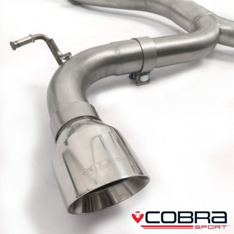 Cobra Sport "Venom Box Delete" Cat Back Exhaust System for Ford Focus ST225 MK2