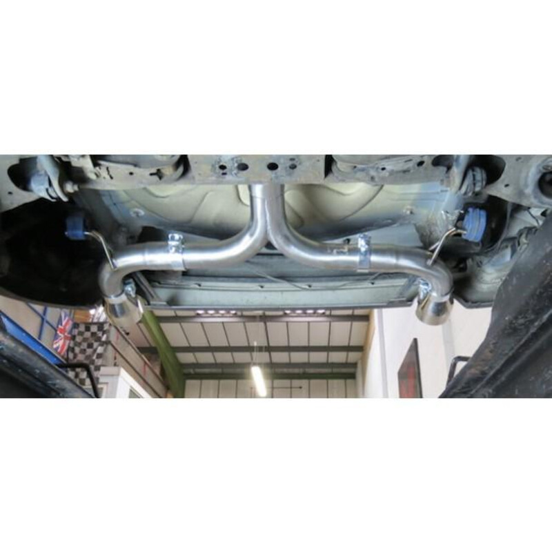 Cobra Sport "Venom Box Delete" Cat Back Exhaust System for Ford Focus ST225 MK2