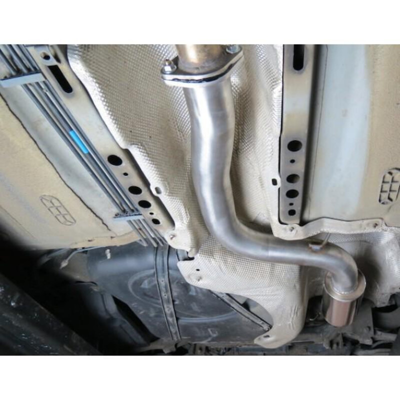 Cobra Sport "Venom Box Delete" Cat Back Exhaust System for Ford Focus ST225 MK2