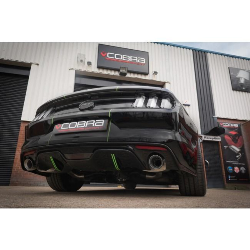 Cobra Sport Cat Back Exhaust System for Ford Mustang GT V8 5.0L (2015-18)
