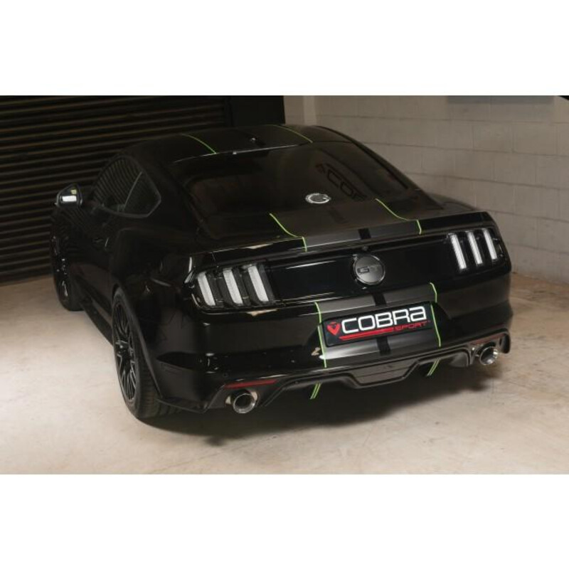 Cobra Sport Cat Back Exhaust System for Ford Mustang GT V8 5.0L (2015-18)