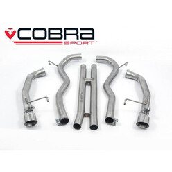 Cobra Sport "Venom Box Delete" Cat Back Exhaust System for Ford Mustang GT V8 5.0L (2015-18)