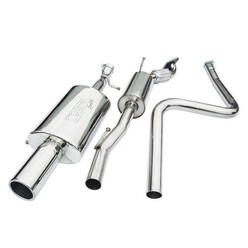 Cobra Sport Cat Back Exhaust System for Ford Fiesta MK6 Zetec S