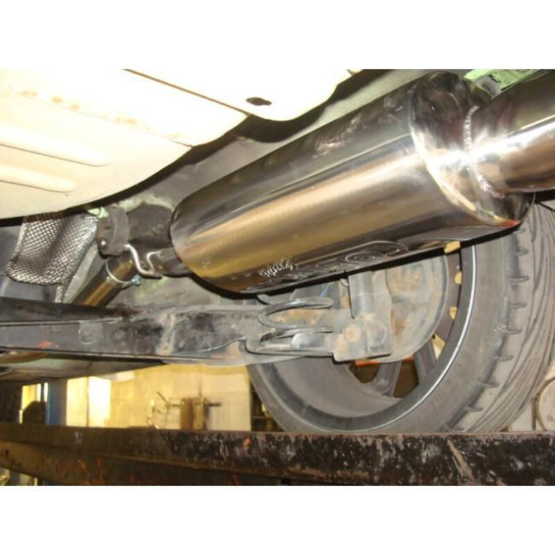 Cobra Sport Rear Exhaust for Ford Fiesta MK6 Zetec S