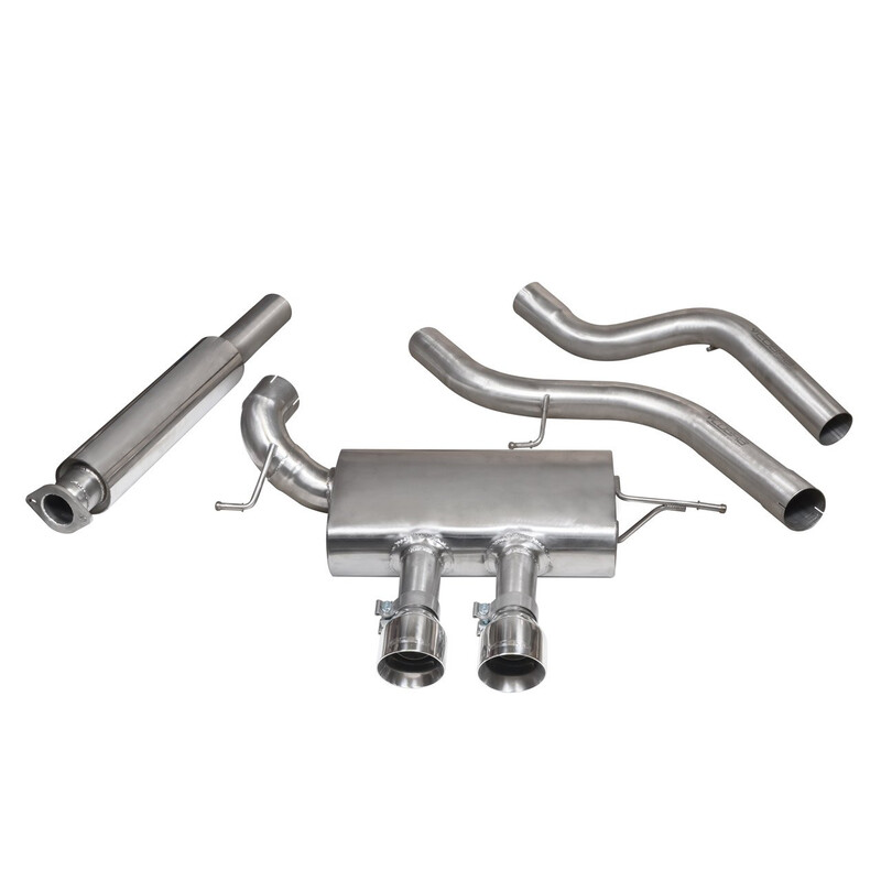 Cobra Sport Cat Back Exhaust System for Ford Focus ST250 MK3