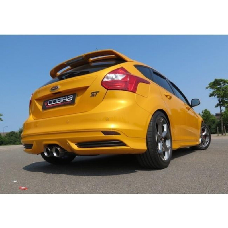 Cobra Sport Turbo Back Exhaust System for Ford Focus ST250 MK3