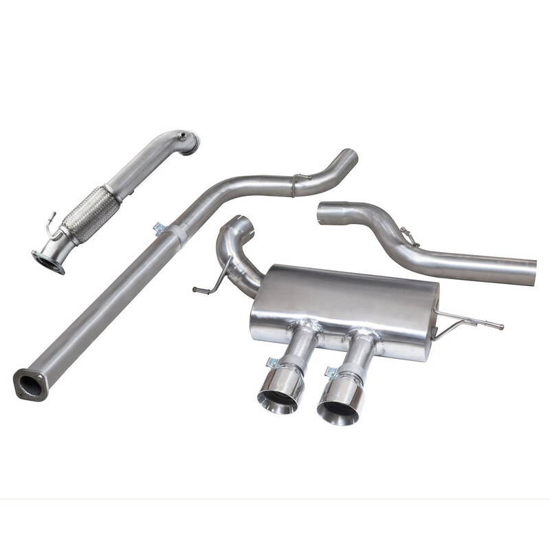 Cobra Sport Turbo Back Exhaust System for Ford Focus ST250 MK3