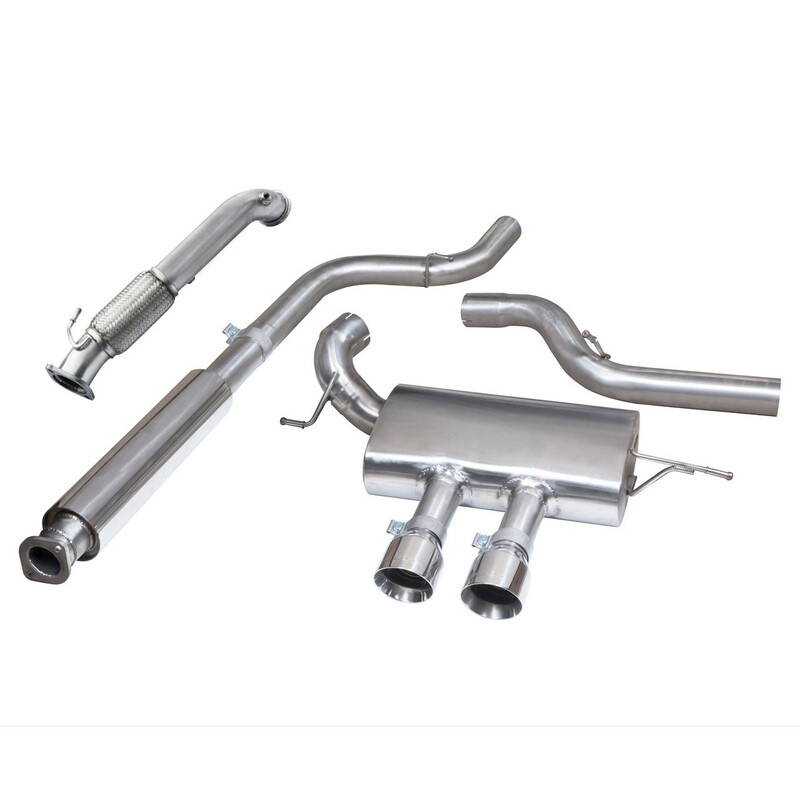 Cobra Sport Turbo Back Exhaust System for Ford Focus ST250 MK3