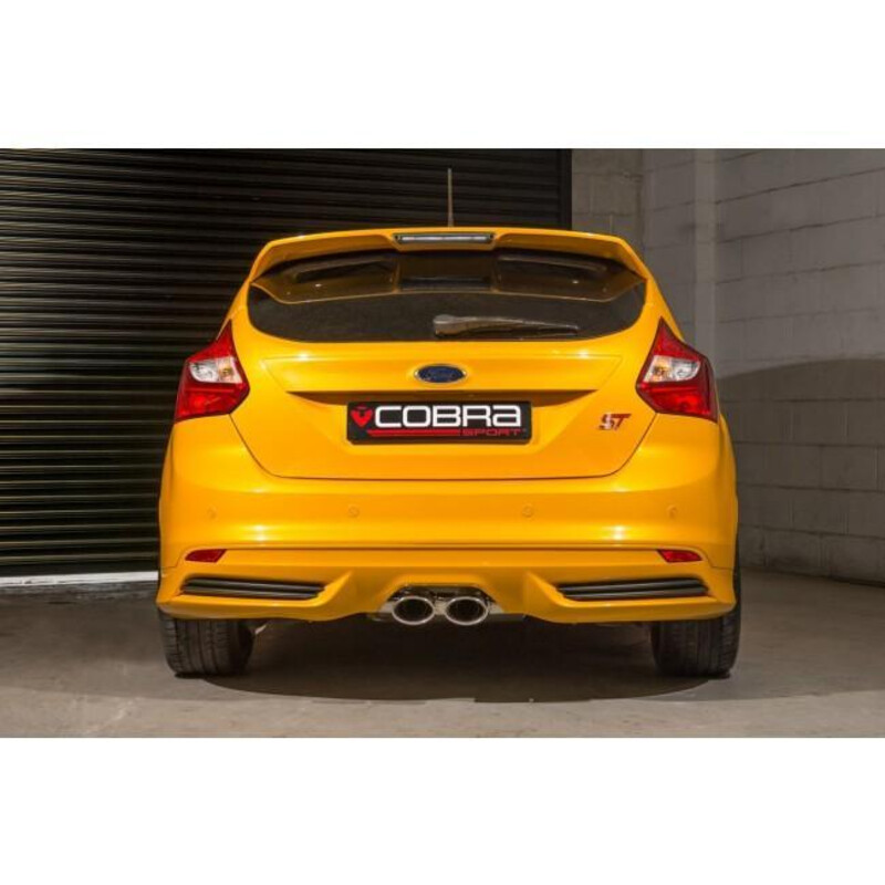 Cobra Sport Turbo Back Exhaust System for Ford Focus ST250 MK3
