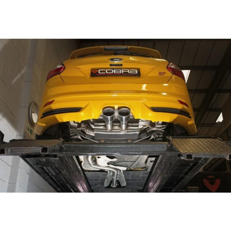 Cobra Sport Turbo Back Exhaust System for Ford Focus ST250 MK3