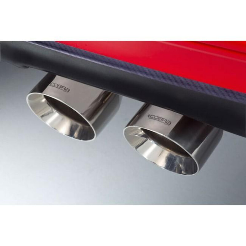 Cobra Sport Turbo Back Exhaust System for Ford Focus ST250 MK3