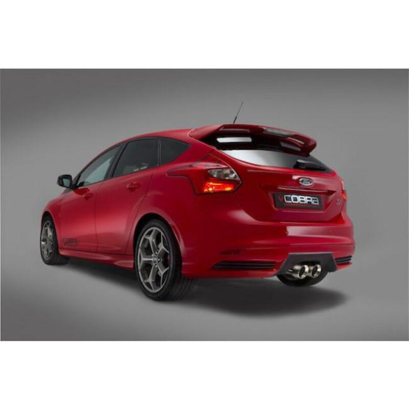 Cobra Sport "Venom Box Delete" Cat Back Exhaust System for Ford Focus ST250 MK3