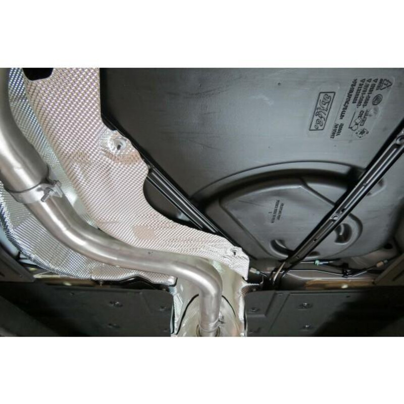 Cobra Sport "Venom Box Delete" Cat Back Exhaust System for Ford Focus ST250 MK3