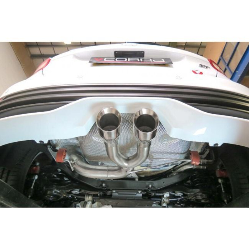 Cobra Sport "Venom Box Delete" Cat Back Exhaust System for Ford Focus ST250 MK3