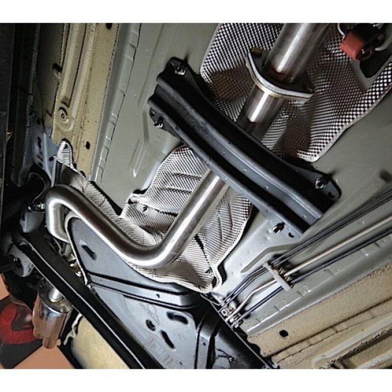 Cobra Sport Cat Back Exhaust System for Ford Fiesta ST180 & 200 MK7 (Ø2.5")