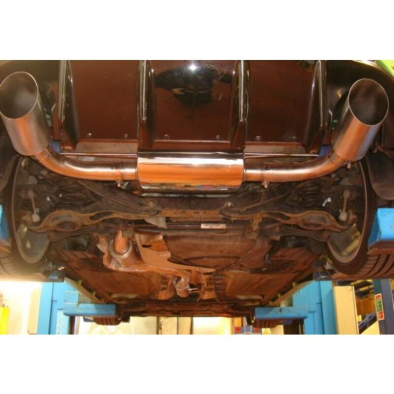 Cobra Sport Cat Back Exhaust System for Ford Focus RS MK2