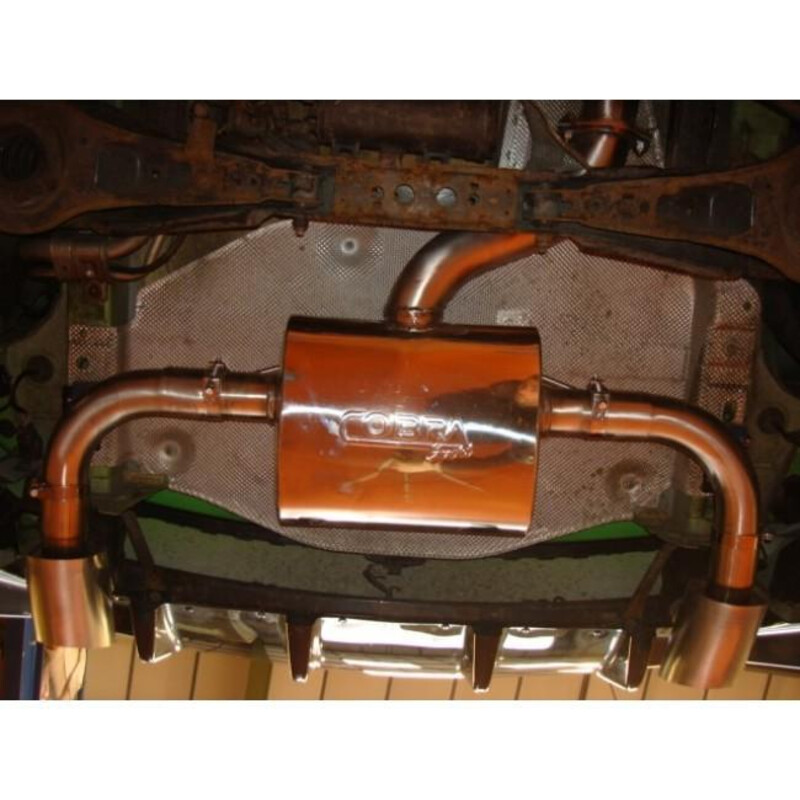Cobra Sport Cat Back Exhaust System for Ford Focus RS MK2