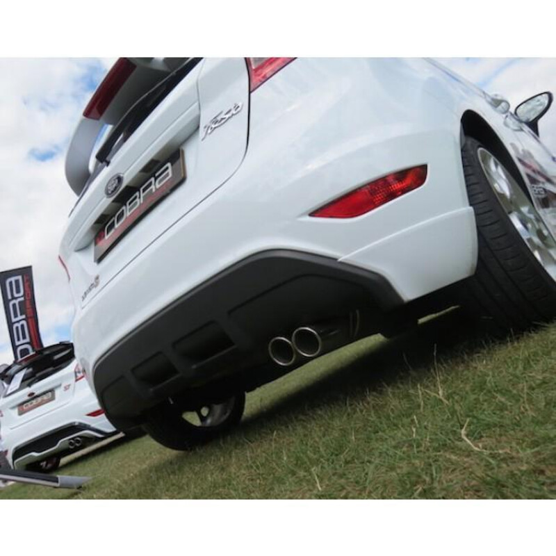 Cobra Sport Cat Back Exhaust System for Ford Fiesta 1.2, 1.4 & 1.6L MK7 (Zetec)