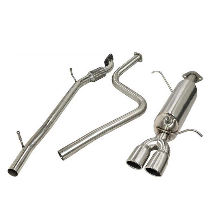 Cobra Sport Cat Back Exhaust System for Ford Fiesta 1.2, 1.4 & 1.6L MK7 (Zetec)