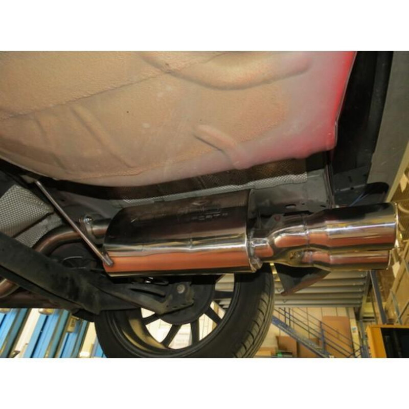 Cobra Sport Cat Back Exhaust System for Ford Fiesta 1.2, 1.4 & 1.6L MK7 (Zetec)