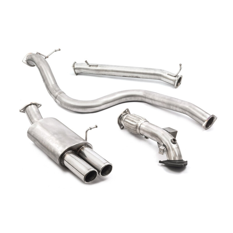 Cobra Sport Turbo Back Exhaust System for Ford Fiesta ST180 & 200 MK7