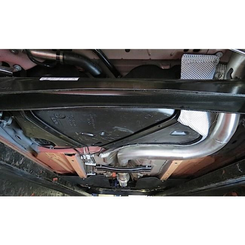 Cobra Sport Turbo Back Exhaust System for Ford Fiesta ST180 & 200 MK7