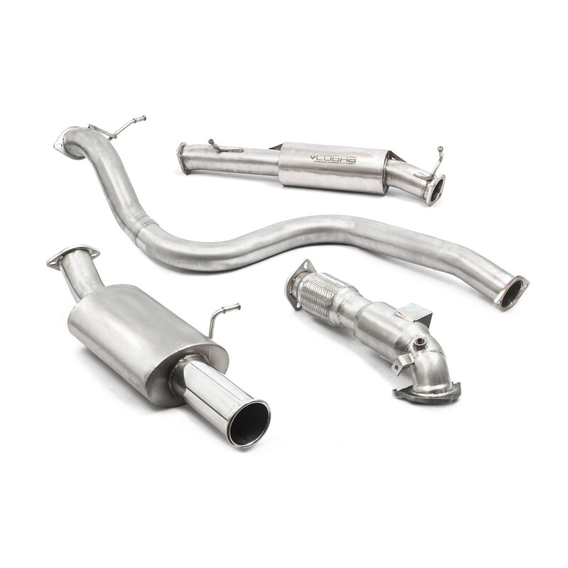 Cobra Sport Turbo Back Exhaust System for Ford Fiesta ST180 & 200 MK7