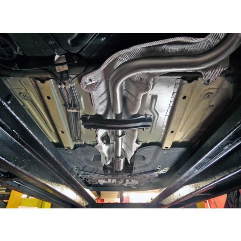 Cobra Sport Cat Back Exhaust System for Ford Fiesta 1.0L Ecoboost MK7 (Zetec)
