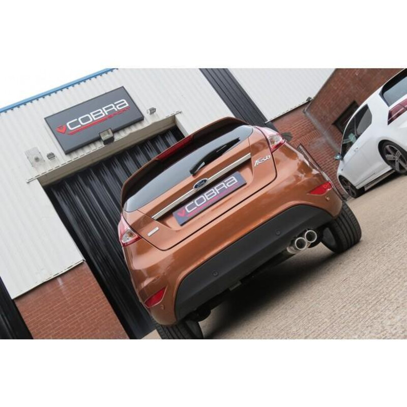 Cobra Sport Cat Back Exhaust System for Ford Fiesta 1.0L Ecoboost MK7 (Zetec)