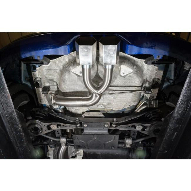 Cobra Sport Rear Exhaust for Ford Focus ST MK3 TDCi Sedan