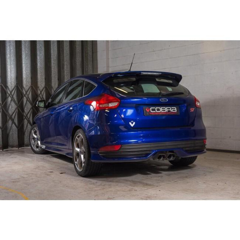 Cobra Sport Rear Exhaust for Ford Focus ST MK3 TDCi Sedan