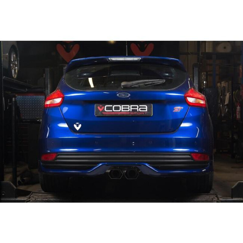 Cobra Sport Rear Exhaust for Ford Focus ST MK3 TDCi Sedan