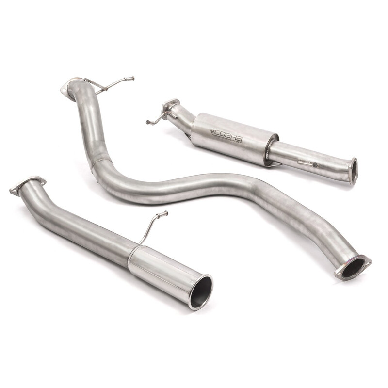 Cobra Sport "Venom Box Delete" Cat Back Exhaust System for Ford Fiesta ST180 & 200 MK7 (Ø3")