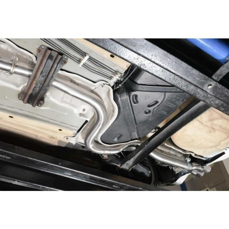 Cobra Sport "Venom Box Delete" Cat Back Exhaust System for Ford Fiesta ST180 & 200 MK7 (Ø3")