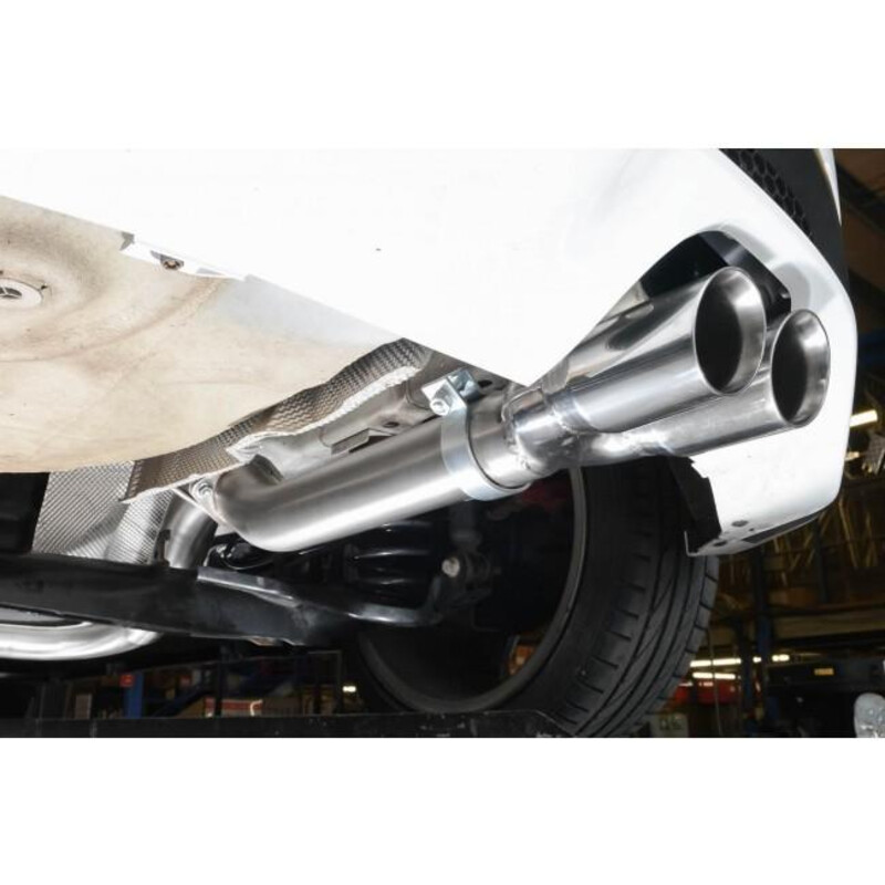 Cobra Sport "Venom Box Delete" Cat Back Exhaust System for Ford Fiesta ST180 & 200 MK7 (Ø3")