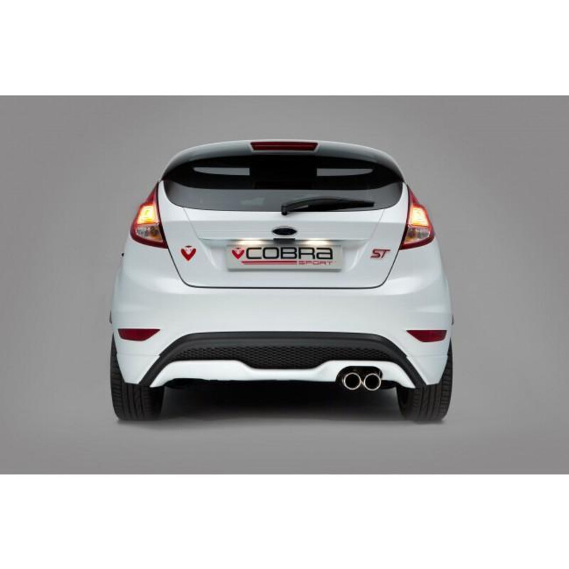 Cobra Sport "Venom Box Delete" Cat Back Exhaust System for Ford Fiesta ST180 & 200 MK7 (Ø3")