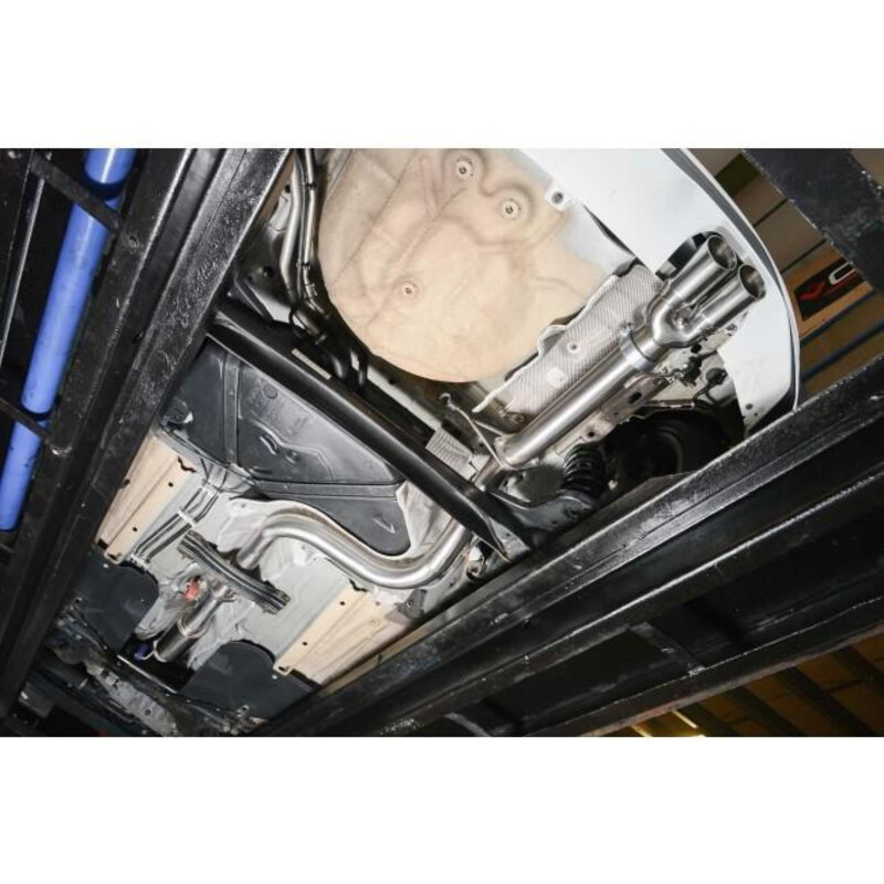 Cobra Sport "Venom Box Delete" Cat Back Exhaust System for Ford Fiesta ST180 & 200 MK7 (Ø3")
