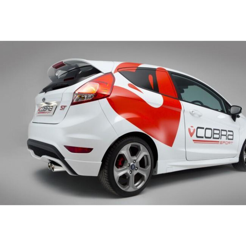 Cobra Sport Cat Back Exhaust System for Ford Fiesta ST180 & 200 MK7 (Ø3")