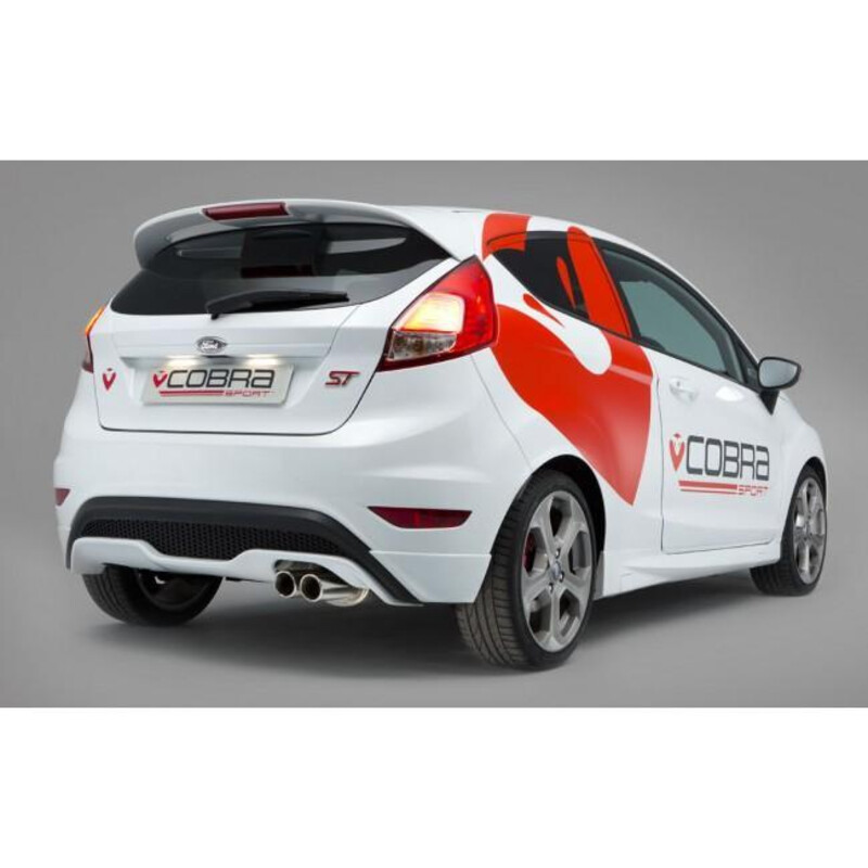 Cobra Sport Cat Back Exhaust System for Ford Fiesta ST180 & 200 MK7 (Ø3")