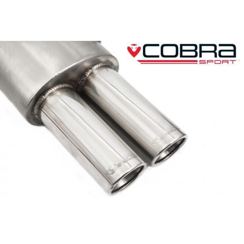 Cobra Sport Cat Back Exhaust System for Ford Fiesta ST180 & 200 MK7 (Ø3")