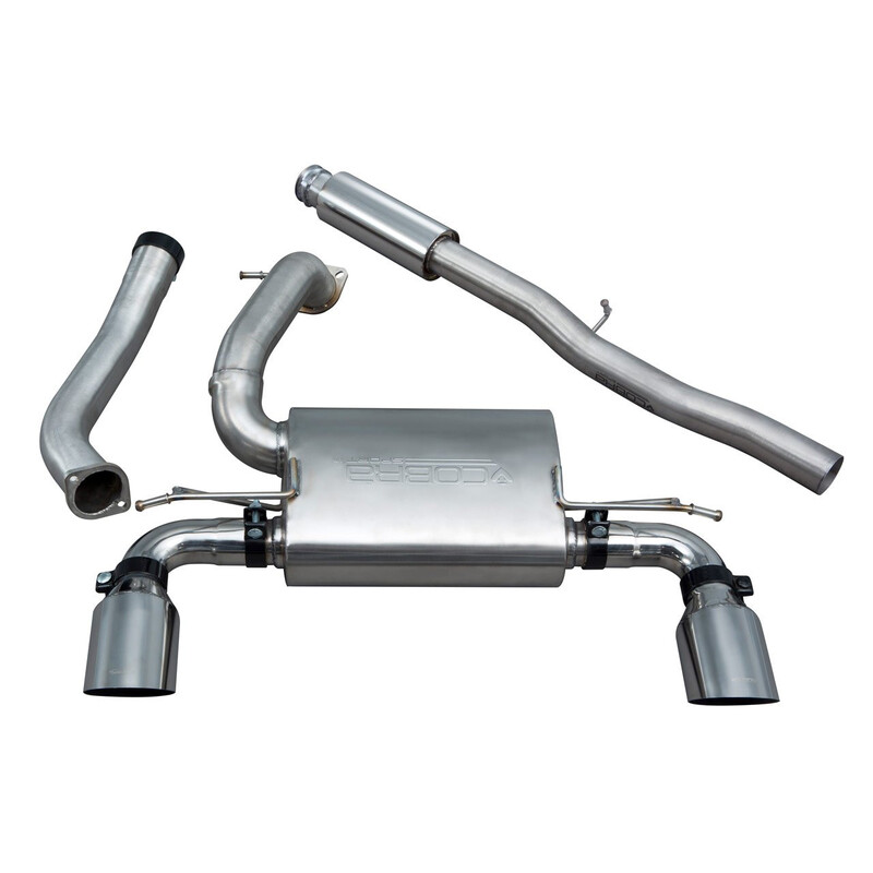 Cobra Sport Cat Back Exhaust System for Ford Focus RS MK3