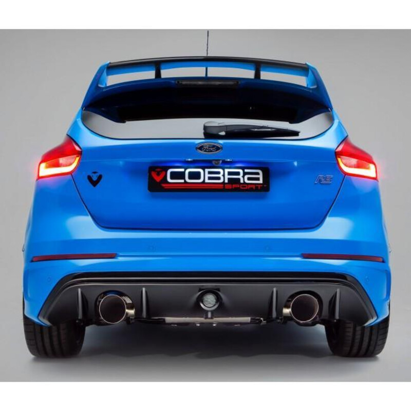 Cobra Sport Cat Back Exhaust System for Ford Focus RS MK3