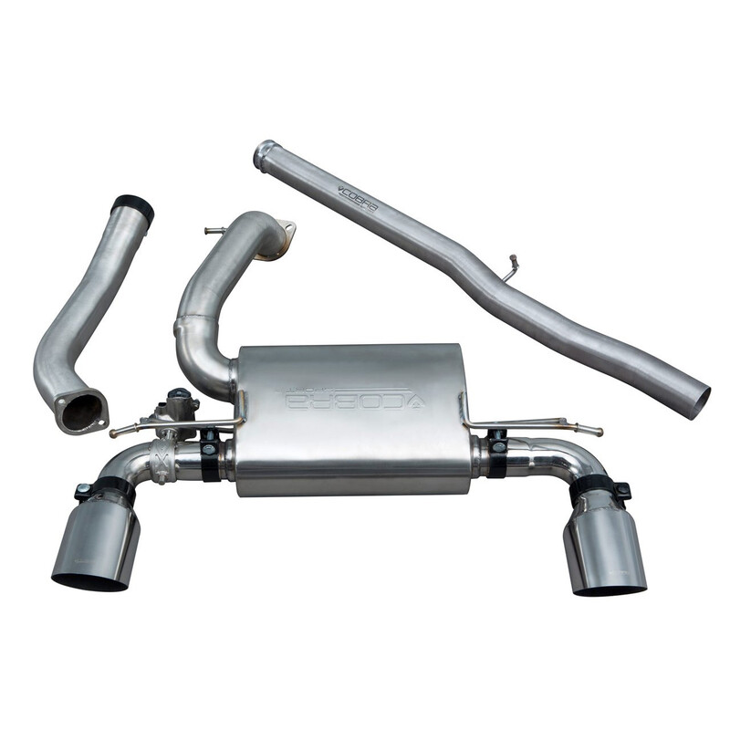 Cobra Sport Cat Back Exhaust System for Ford Focus RS MK3